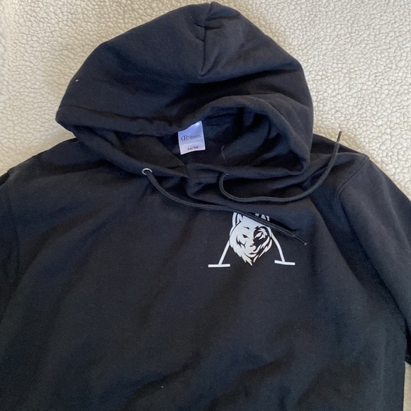 Black no name heavy duty hoodie - Picture 2 of 5